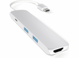 Satechi Multiport Slim Dock USB-C Station/Replicator (ST-CMAS)