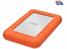 Externí LaCie HDD drsná mini 1 TB Orange-Gray (301558)