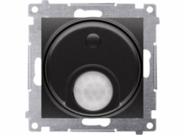 Kontaktní simon Simon 54 Mayer Sensor (Modul) 20-500 v černé matce DCR10T.01/49