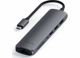 Slim Multi-CORT USB-C SLIMB-C STATICE/Replikátor (ST-UCSMA3M)