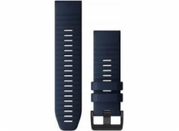 Silikonový pás pro QuickFit 26 zápěstí (námořnictvo modrá / černá spona) (010-12864-22)