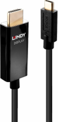 Lindy 2M USB Typ C a adapterkabel hdr HDR
