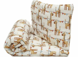 Bambusové ložní prádlo -žirafy s obložením