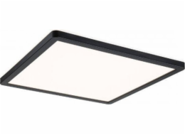 Paulmann Panel Atria Shine stropní svítidlo 16W 3000K 293x293mm 230V Černý plast