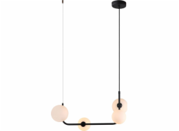 Hanging Lamp Ilux Ferrand Modern Black (MDM-4123/4 BK)