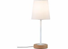 Stolní lampa Paulmann Neordic Stellan Table Lamp max. 1x20W E27 230V bílá/dřevěná látka/kov/dřevo