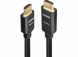 StarTech.com 10m(30ft) HDMI 2.0 Cable, 4K 60Hz Active HDMI Cable, CL2 Rated for In Wall Installation, Long Durable High Speed Ultra-HD HDMI Cable, HDR 10, 18Gbps, Male to Male Cord, Black - Al-Mylar E