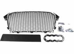 MTuning_F Grill Audi A4 B8 RS-styl chrome-black (12-15) PDC