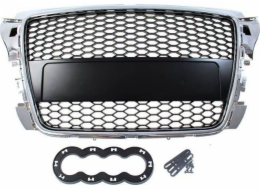 MTuning_F GRILL AUDI A3 8P RS-STYLE CHROME-ČERNÁ (07-12)