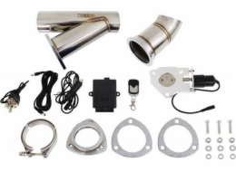 TurboWorks_D Výfukový ventil 2 51MM V-Band Pilot + spínač