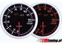 DRacing CLOCK DEPO WA 60mm - Teplota výfuku