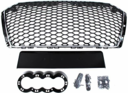 MTuning_F GRILL AUDI A4 B9 RS-STYLE CHROME (2016+) PDC
