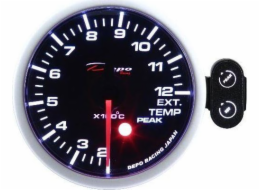 DRacing CLOCK DEPO PK 52mm - EXHAUST TEMP