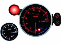 DRacing CLOCK DEPO PK série 115mm Tachometr 8000 Diesel