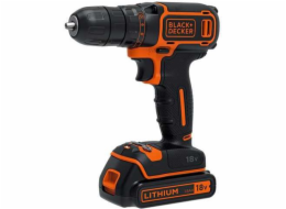 Black&Decker vrtací šroubovák 18 V 2 x 1,5 Ah baterie
