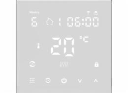 Teplotní regulátor teploty Thermoval TVT45 Wi-Fi Glass