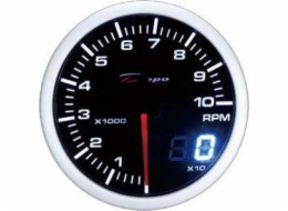 Dracing Clock DEPO Duální 60mm tachometr