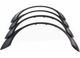 Mtuning_f Universal Black Wheel Arches Black 800mm