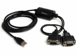 StarTech USB-A USB kabel – 1,8 m černý (ICUSB2322F)