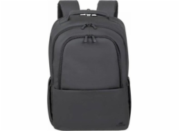 Batoh pro notebook 15.6 Rivacase Eco Tegel 8435, černá, z ekologického, nepromokavého recyklovaného materiálu (RPET)