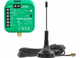Zamel Supla - 2-kanálový ovladač brány s Wi-Fi anténou SBW-02/ANT