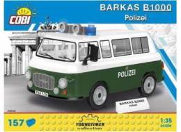 Klocki Cars Barkas B1000 Polizei