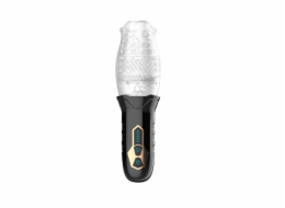 Erolab Tornado Male Masturbator Black/Transparent (MSTRB01b)