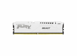 Kingston FURY Beast - DDR5 - sada - 64 GB: 4 x 16 GB - DIMM 288-pin - 5200 MT/s / PC5-41600 - CL40 - 1.25 V - bez vyrovnávací paměti - on-die ECC - bílá
