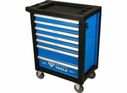 KS Tools Tool Trolley with 7 Drawers, empty