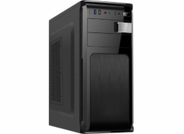 Gembird Fornax 2500 RGB CCC-FC-2500 Gembird Computer Fornax 2500 RGB/Midi Tower/Transpar./Černá