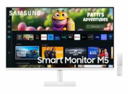 SAMSUNG MT LED LCD Smart Monitor 27" M50C - bílý