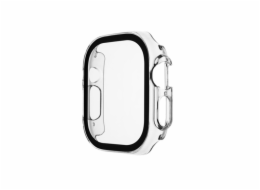 Pouzdro FIXED Pure s temperovaným sklem pro Apple Watch Ultra 49mm/Ultra 2 49mm, čiré