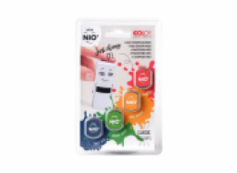 COLOP Little NIO stamp pads classics (4 ks polštářků v klasických barvách)