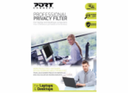 Privacy filter PORT DESIGNS 900209 Privacy film for screen/monitor Black