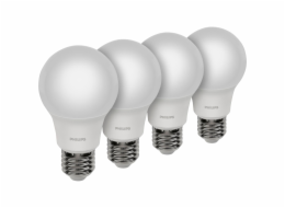 Philips LED Lamp E27 4-Pack 75W 4000K
