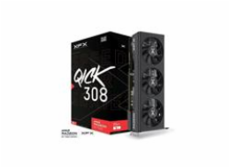 XFX Radeon RX 7600 SPEEDSTER QICK 308 Black Edition 8GB GDDR6 RX-76PQICKBY XFX SPEEDSTER QICK308 RADEON RX7600 BLACK 8GB GDDR6 HDMI 3xDP, AMD RDNA™ 2