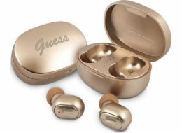 Guess True Wireless Triangle Logo BT5.0 4H TWS GUTWST82TRD Gold Bluetooth sluchátka 