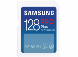 SAMSUNG PRO Plus SDXC 128GB / CL10 UHS-I U3 / V30