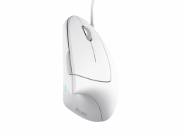 TRUST vertikální myš Verto ergonomická myš, USB, bílá