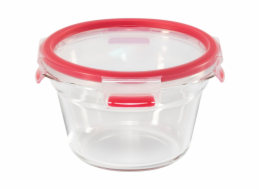 Emsa Clip&Close Glass Food Container 900 ml red