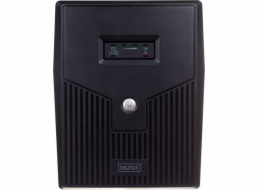 LED UPS Oneraber LED, 2000VA/1200W, 2x12V/9AH, AVR, 4xschuko, USB, RS232, RJ45 Pohotovostní napájení