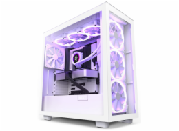 NZXT H7 Elite CM-H71EW-02 NZXT skříň H7 Elite Edition / ATX / 4x 140mm (3x RGB) fan / USB-C / 2x USB/ proskl. bočnice / proskl. panel / bílá