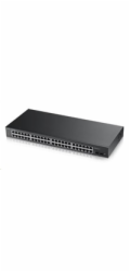 Zyxel GS1900-48 50-port Gigabit Web Smart switch, 48x gigabit RJ45, 2x SFP v2