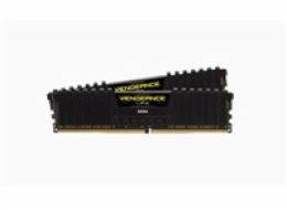 CORSAIR DIMM DDR4 16GB (Kit of 2) 3200MHz CL16 Vengeance LPX Černá