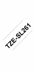 Brother TZE-SL261, bílá/černá, 36mm, samolaminovací