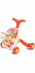 Dětské hrající edukační chodítko 2v1 Toyz Spark orange