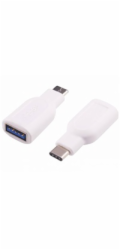 PremiumCord adaptér USB 3.1 konektor C - USB 3.0  A (M/F), OTG, bílá