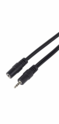 PremiumCord Kabel prodlužovací Jack 2.5mm- Jack 2.5mm M/F 2m - 2.5mm stereo male <=> 2.5mm stereo female -