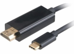 AKASA adaptér USB Type-C na HDMI, kabel, 1.8m