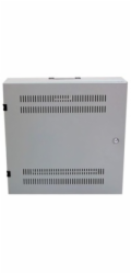 XtendLan 19" nástěnný vertikální rozvaděč 2U+4U 540x150, perforované dveře, šedý